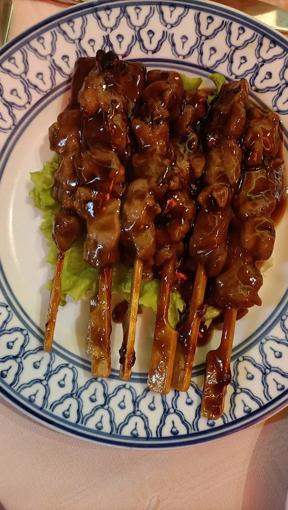 Brochettes de Boeuf Au Fromage